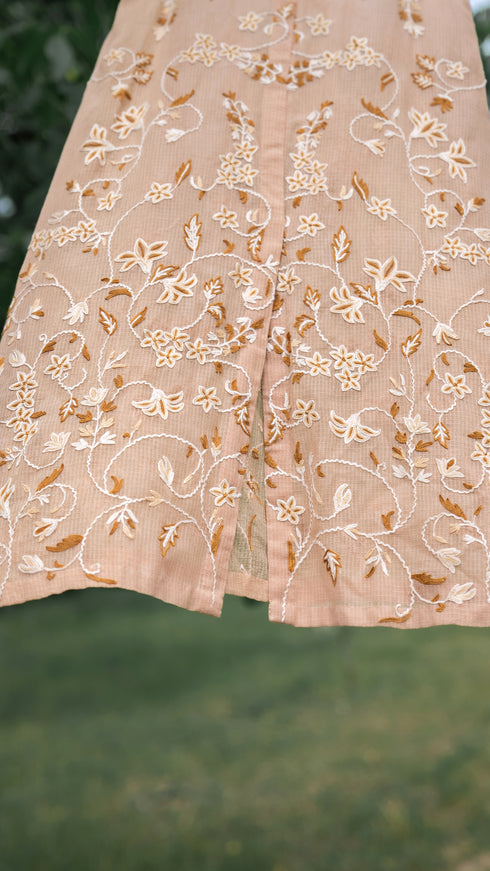 Nazrana Hand-embroidered Overlay